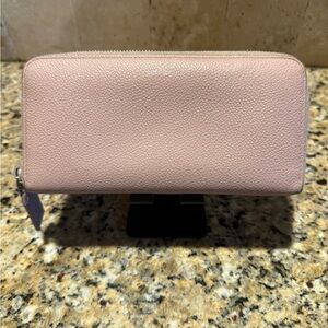 YSL Pink Continental Wallet